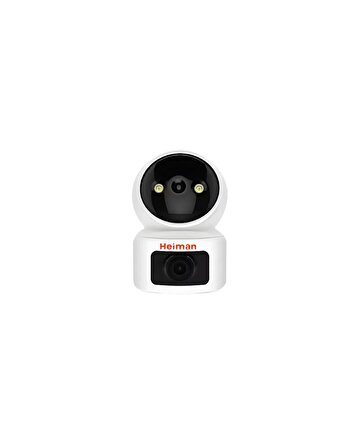 Heiman HM-426 Çift Kameralı Wifi PTZ Gece Görüşlü Bebek Kamerası
