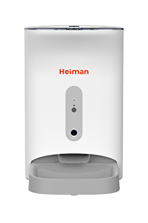 Heiman Wifi Kameralı Ve Ses Kontrollü Akıllı Mama Yem Kabı - Smart Pet Feeder- App Kontrol-