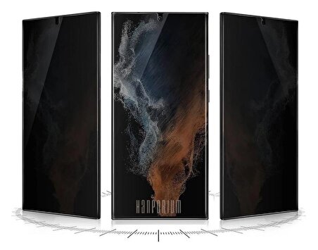 Infinix Note 40 Pro Kavisli Hayalet Ekran Koruyucu Esnek Nano Hydrogel Film - Ekranı Tam Kaplar