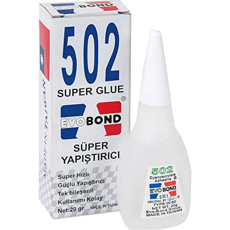 Evo bond 502 Japon Yapıştırıcı 20 G