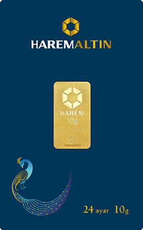 10 gr Harem Gram Külçe Altın