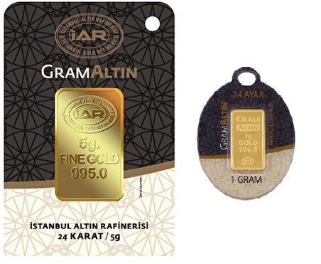 6 gr IAR Gram Külçe Altın