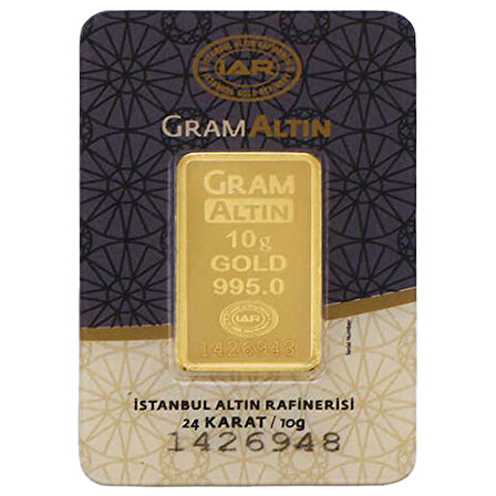 10 gr IAR Gram Külçe Altın