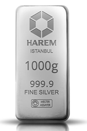 1000 Gram Gümüş Külçe