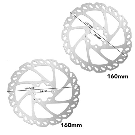 Hsgl Bisiklet Dısc Fren Kaliperi Rotor Ön Arka 2 li Takım Bisiklet dısc fren Sistemleri