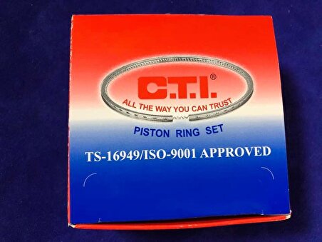 C.T.I Piston Segman Seti 79,5x2x2,3 mm - Piston Yüzük Set (1 Paket)