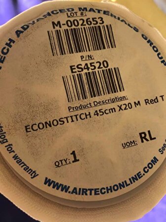 Airtech Econostitch Soyma Kumaşı 45cmx20metre - Vakum İnfüzyon Soyma Kumaşı