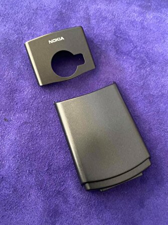 Nokia N70 Ön Arka Kapak Siyah(Tuşsuz) - N70 Kapak
