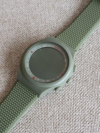 Mikat MS30 Ezan Alarmlı Dijital Kol Saati - Açık Yeşil