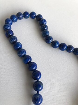 Doğal Lapis Lazuli Taşı Dizi 12mm