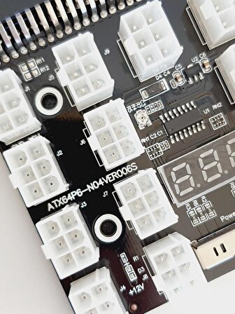 ATX64P6-N04 VER006S Güç Kaynağı Breakout Board 17 x 6 Pin