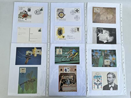 Yabancı Zarf ve Kartpostal Lotu 85 Adet B023