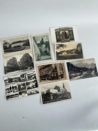 Yabancı Eski Kartpostal ve Fotoğraf Lotu 70 Adet