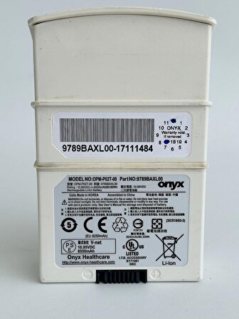 Onyx 10.95V 8.55Ah Li-ion Akü OPM-P02T-00 (Kutusuz)