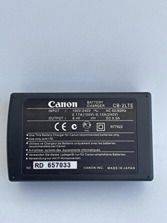 Canon CB-2LTE Batarya Şarj Aleti