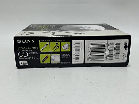 Sony Walkman D-NE920 Discman Cd Player