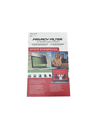 Privacy Filter 14.1 İnch LCD Monitör Notebook Hayalet Ekran Koruyucu Film