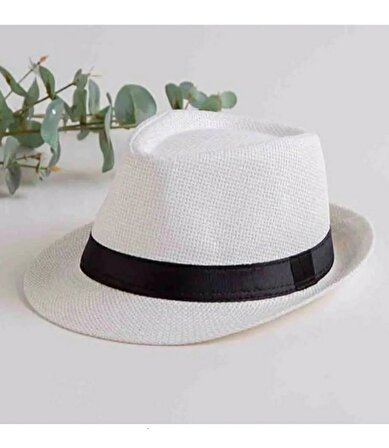 Hasır Fötr Şapka Yazlık Unisex 