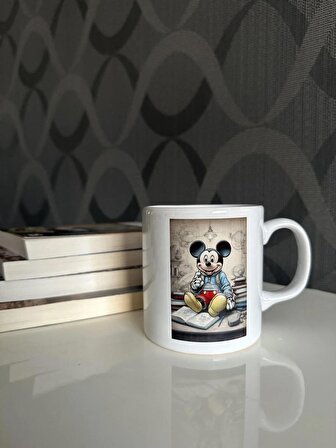 Mickey Mouse Deseni Baskılı Kupa