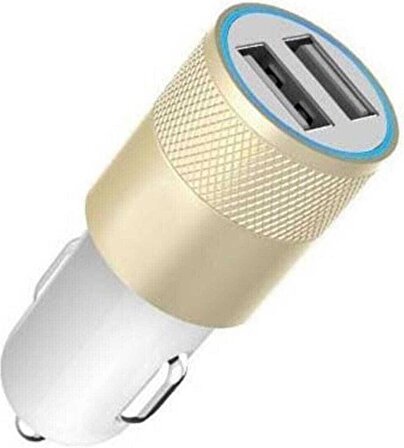 Halidi Araç Içi Çakmaklık USB Çoğaltıcı Çift USB şarj -138