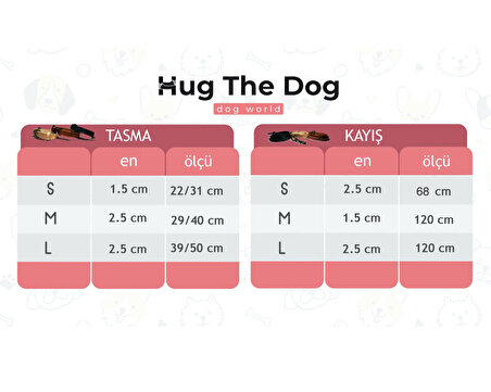 Hug The Dog Hold Me Boyun Tasması Kahverengi