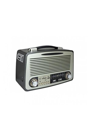 Kemai Nostalji Radyo Md-1700bt Bluetooth+fm Radyo+usb+sd Kart
