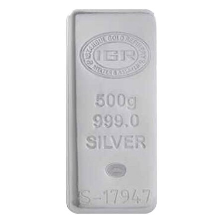 İAR 500 Gr Gümüş Külçe