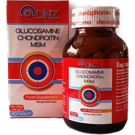 Dnz Glucosamine Chondroitin Msm Glukozamin 90 Tablet