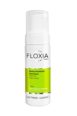 Floxia Sativa Soap Free Foam Purifier 150 ml - Kuru Ciltler İçin Sabun İçermeyen Köpük Temizleyici