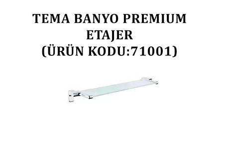 Tema Premium Banyo Seti-1(Krom) (MODEL NO: SET71)