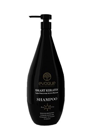 Evoque Smart Keratin Yıpranmış Saçlar İçin Canlandırıcı Şampuan 1000 ml