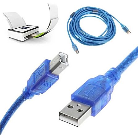 Concord C-533 USB Yazıcı Kablo 3 Metre USB 2.0