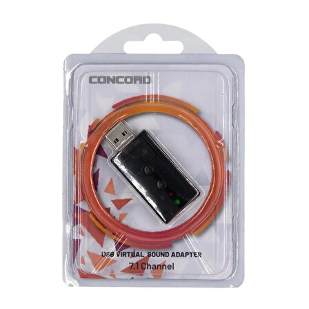 Concord C-841 7+1 USB Ses Kartı | Harici Ses Kartı