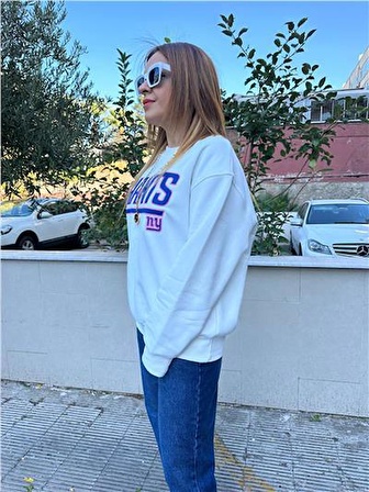 Gaint Baskılı Sweatshirt