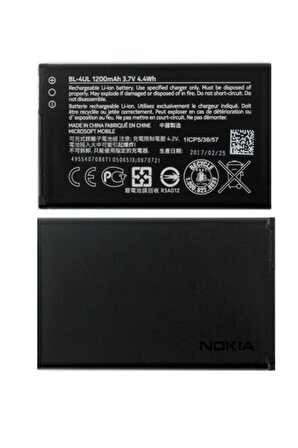 Nokia Lumia 225, Asha 225 (rm-1011 Rm-1126) Bl-4ul Batarya Pil