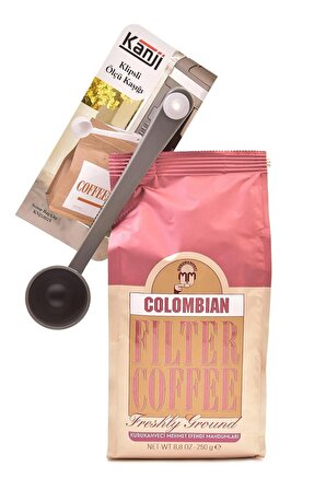 Colombian Filtre Kahve 250 G + Kanji Klipsli Ölçü Kaşığı