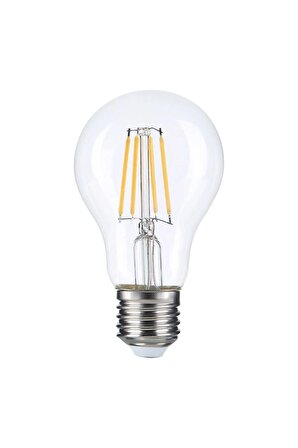 A60 4 Watt Günışığı(sarı Işık) Dimmerli Rustik Led Ampul-5 Adet(5 Li Paket)