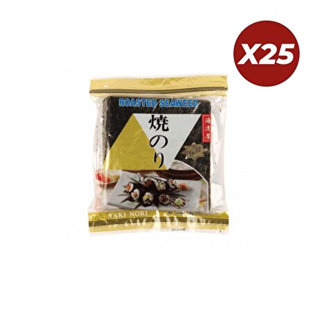 Foodco Gold Yosun Sushi Nori 135 Gr 25 Adet (1 Koli)