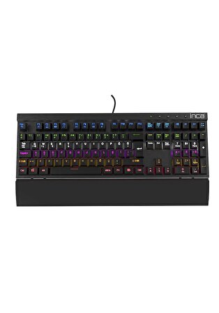 Inca Empousa IKG-441 Usb Kablolu RGB Mekanik Gaming Türkçe Q Klavye