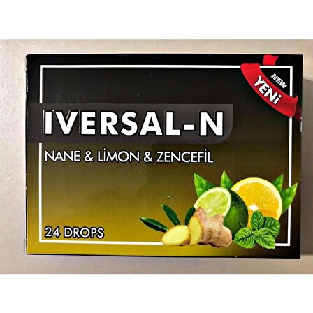 Iversal-N Pastil Nane & Limon & Zencefil 5 Kutu