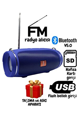 J009fm Taşınabilir Bluetooth Hoparlör,antenli Fm-radyo Alıcısı,bluetooth Radyolu Hoparlör