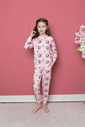 Miki Minnie Baskılı Pijama Takım
