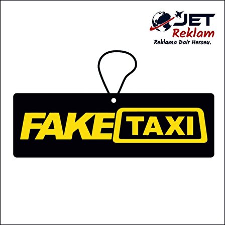 Jethızında Fake Taxi Tasarımlı Oto Kokusu
