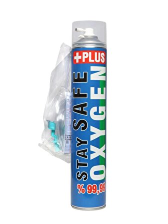 Stay Safe Oksijen Plus Maskeli (Tekli Paket )