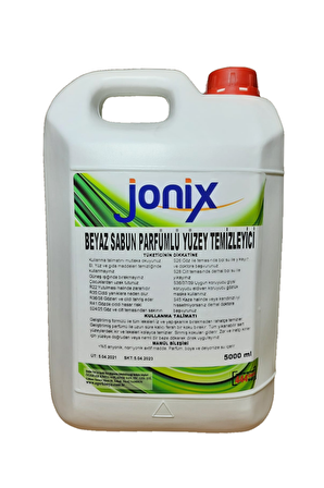 Jonix Beyaz Sabun Granit Sıvı Yüzey Temizleyici 5 lt 