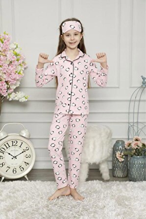 Baskılı Çocuk  Pijama Takım