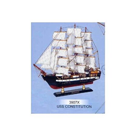 DENİZCİLİK › DENİZCİLİK GRUBU › Marine Model Gemi-Z&A CONSTİTUTİON MAKET>>78x14x65 cm