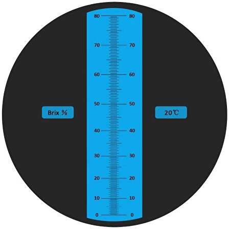 ATC 0-80 Şeker Yoğunluk Ölçer Brix Refraktometre