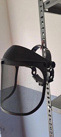 Siperlik Motorlu Tırpan Maskesi Telli Ayarlanabilir Koruyucu Maske