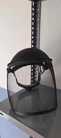 Siperlik Motorlu Tırpan Maskesi Telli Ayarlanabilir Koruyucu Maske